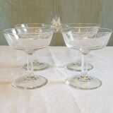 6 coupes à Champagne