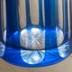 Large cobalt blue Bohemian vase -