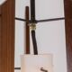 Ico Parisi. Pair of opaline pendant lights. 1960s.