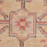 4x8 Vintage Soft Red & Samon Beige Turkish Handwoven Vintage Rug,177x230 Cm