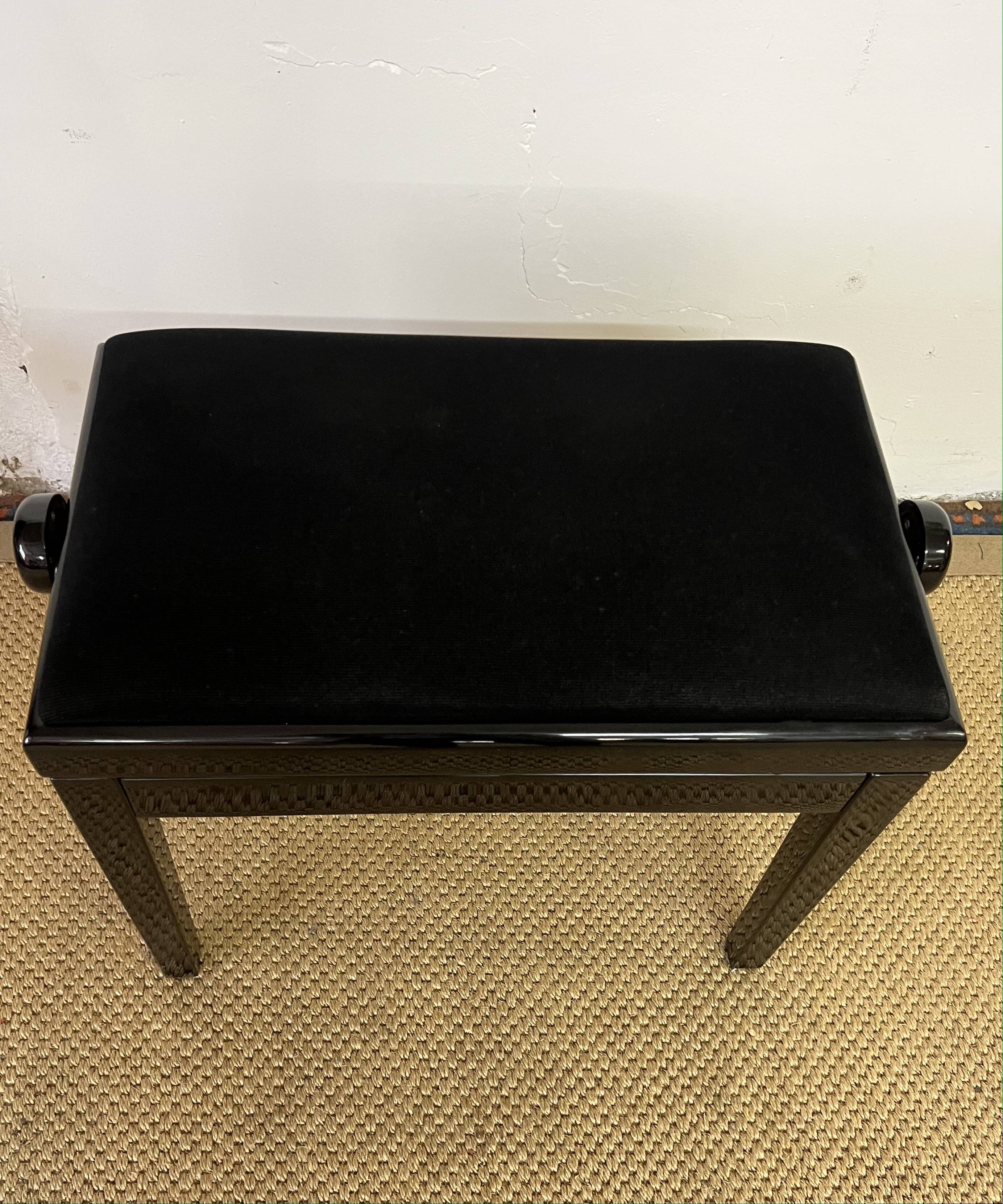 Banc de piano réglable en hauteur