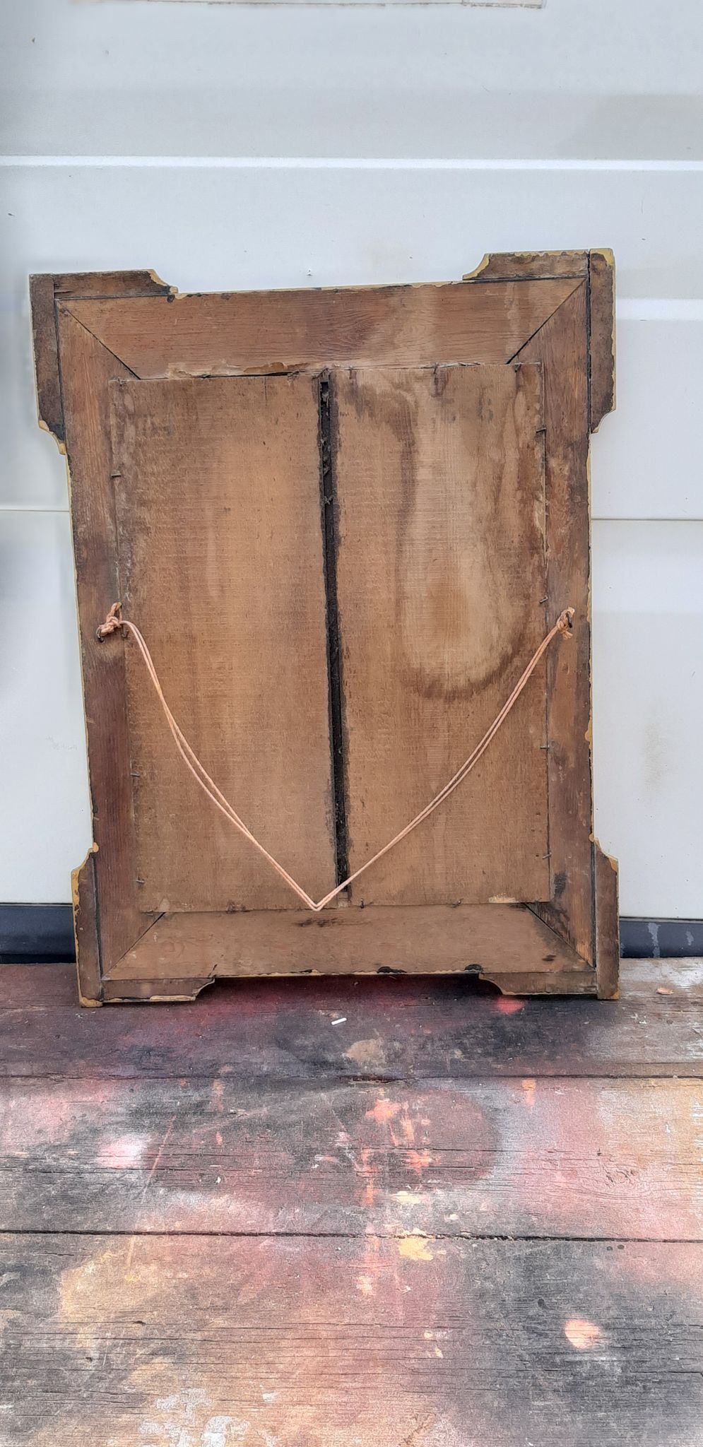 Mirror wood and stuc gilded 19th