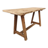 Coffee table workshop trestle Pine