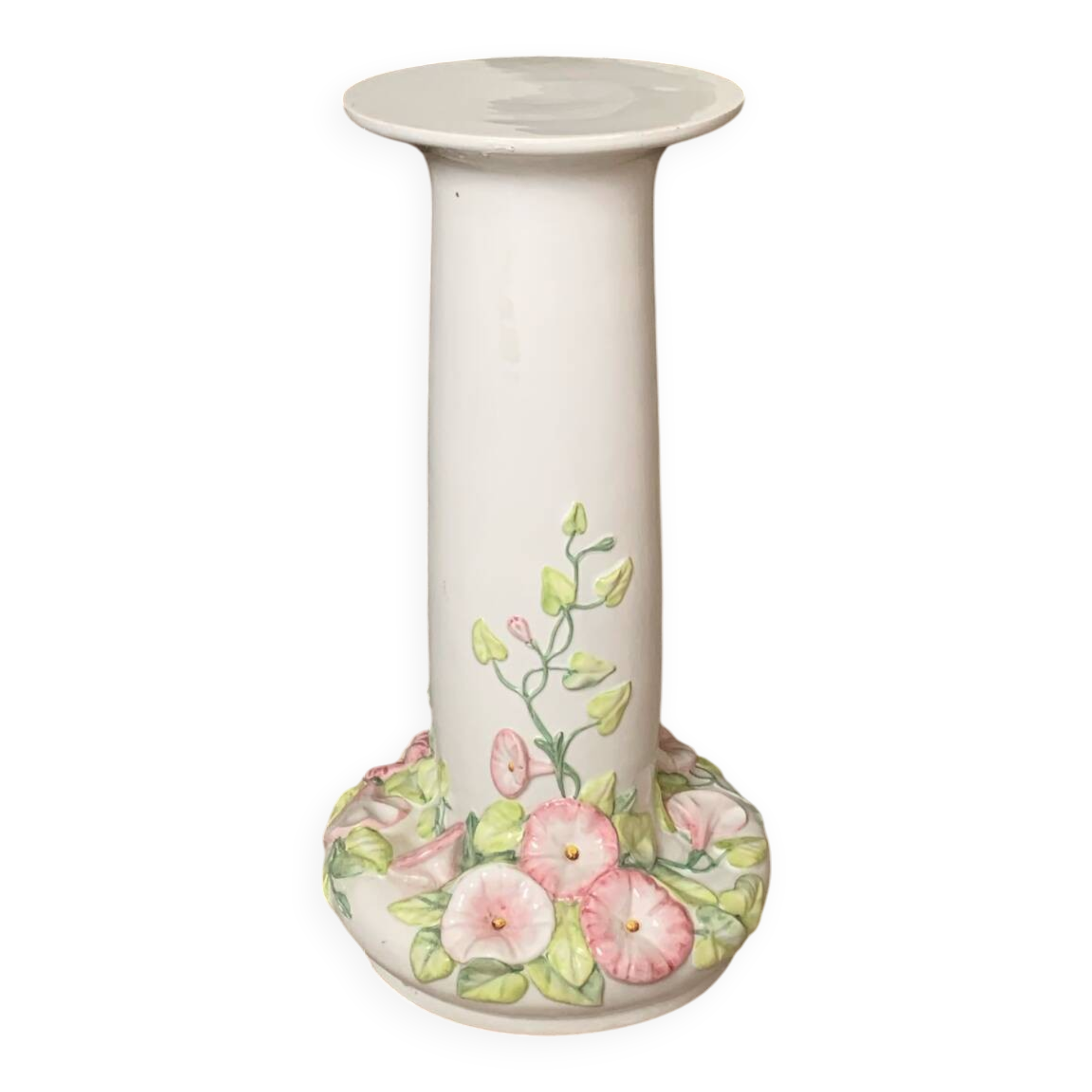 Ceramic pedestal column