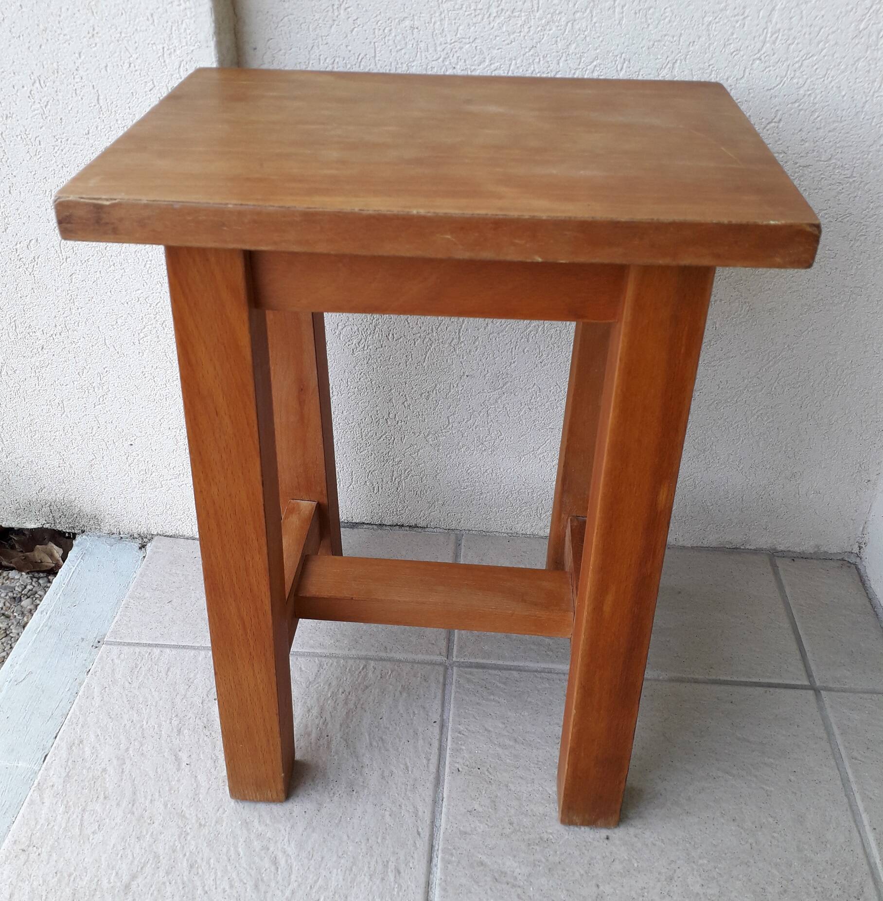 Wooden stool