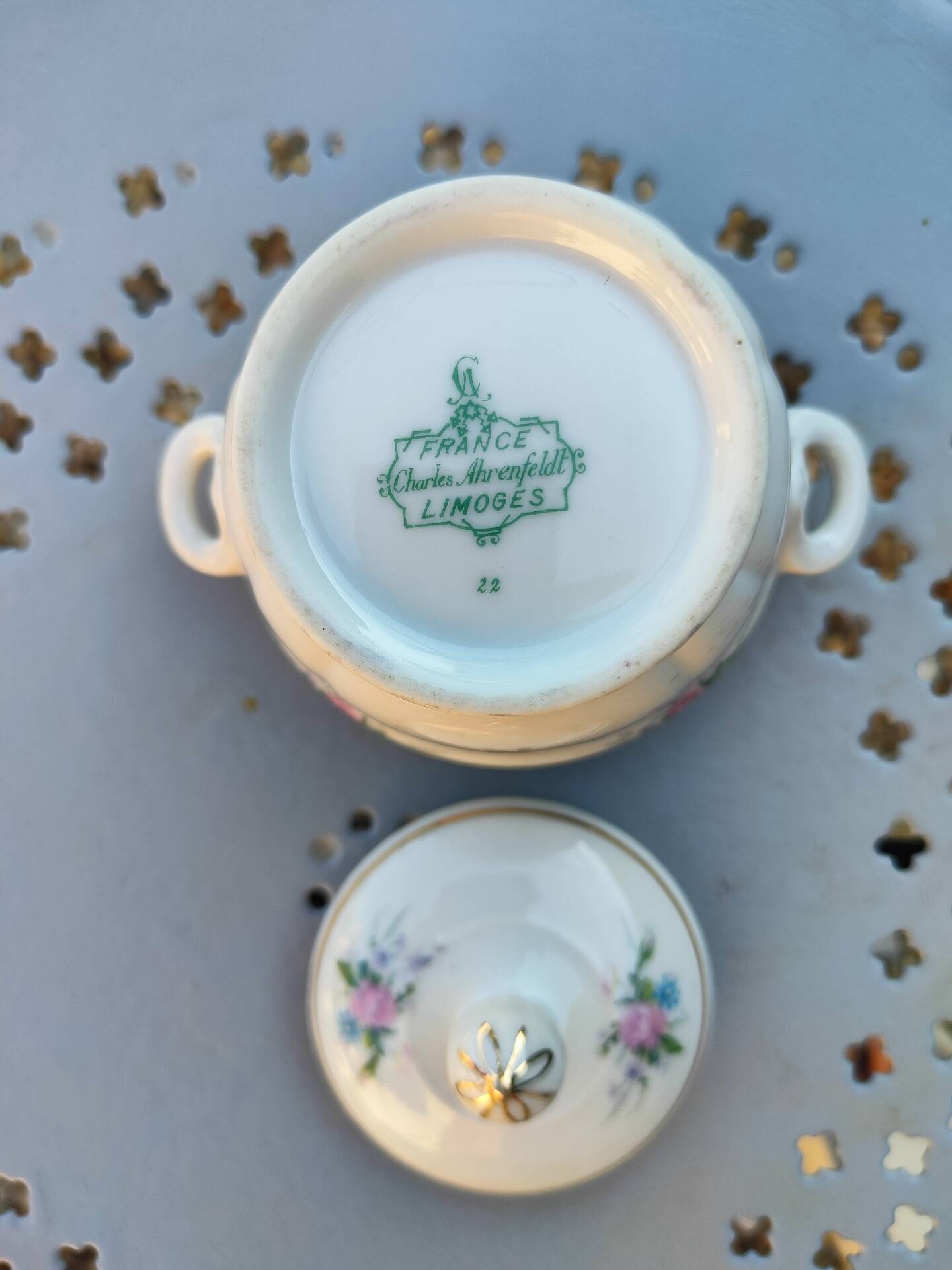 Antique sugar bowl