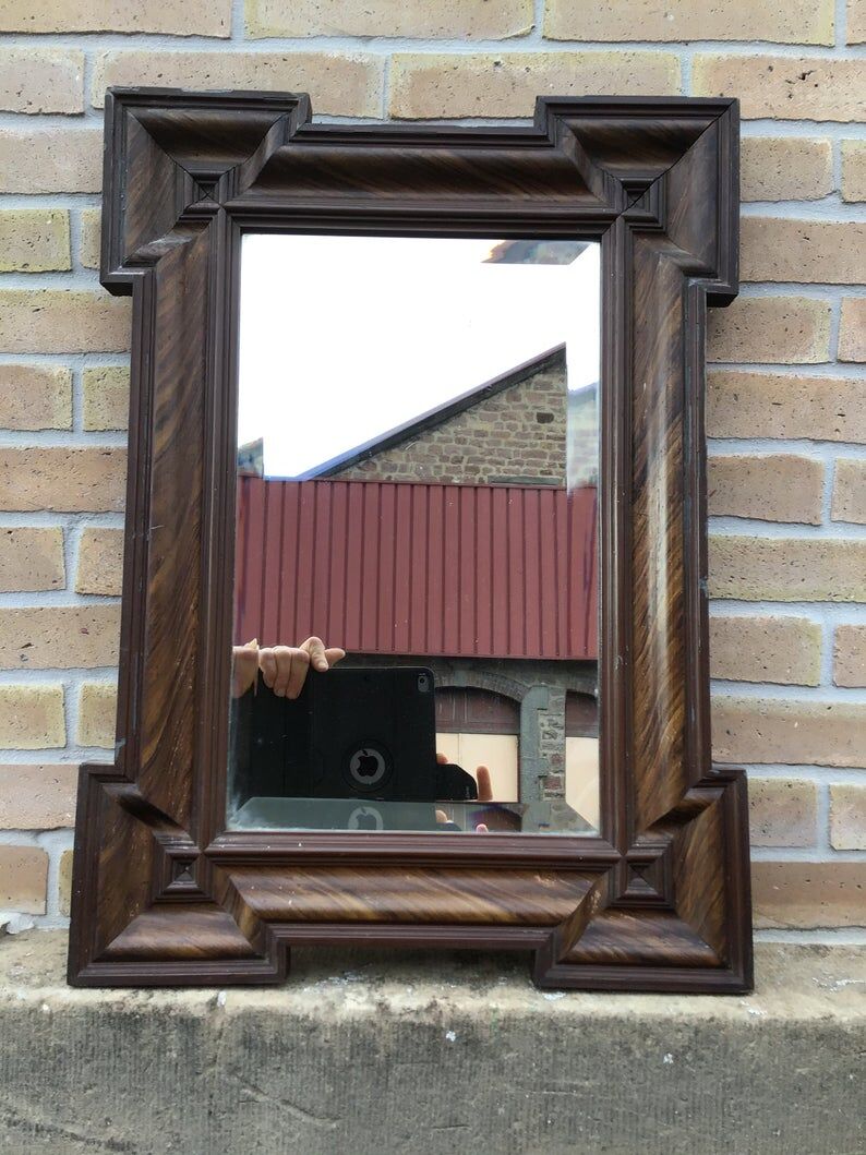 Vintage mirror art nouveau style 60x43cm