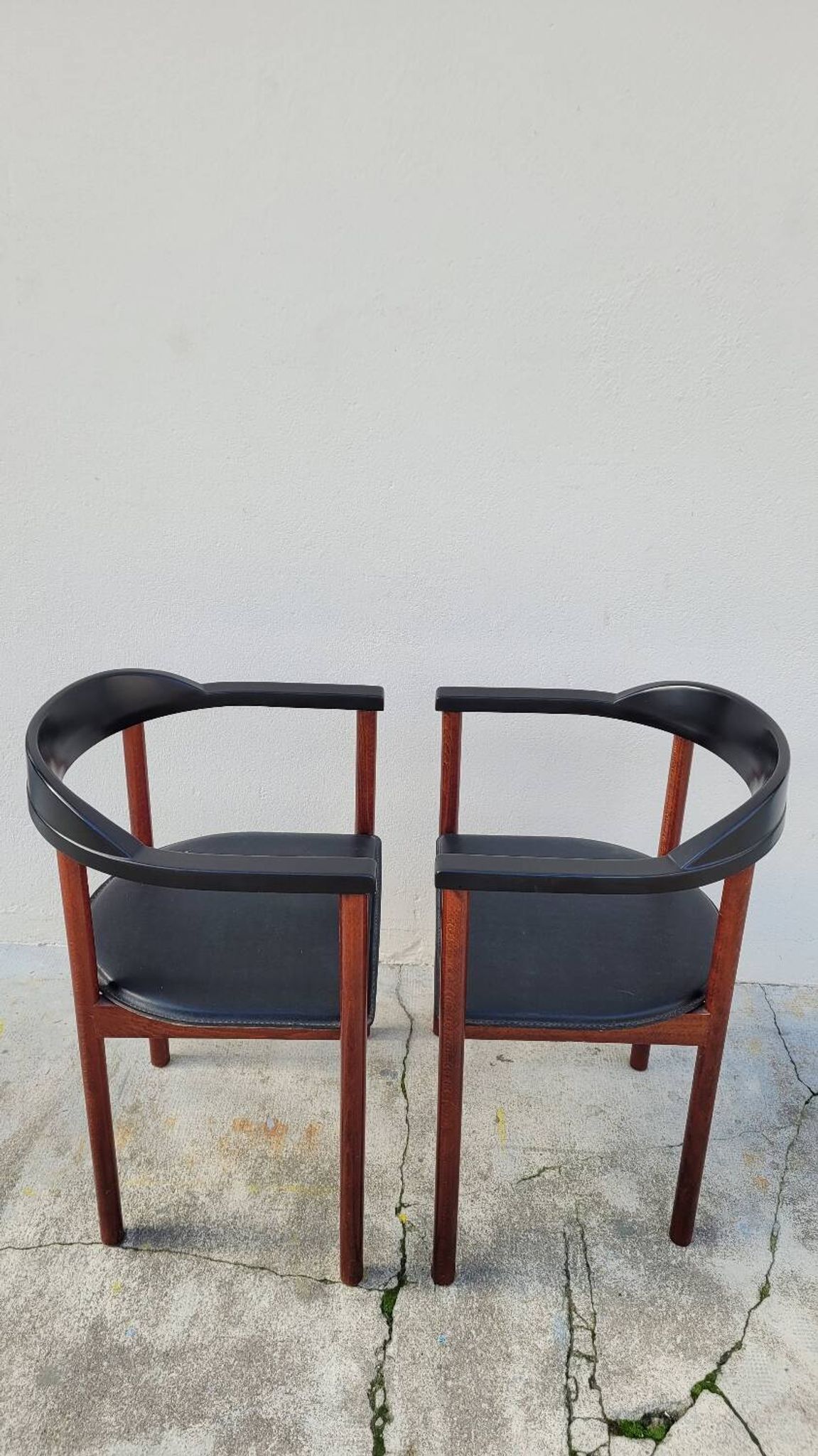 Pair of Scandinavian designer armchairs - 1970s