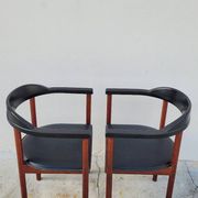 Pair of Scandinavian designer armchairs - 1970s