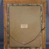 Old Frame Wood - Gild stucco decoration ancoly flowers 59X47 cm leafing 51.9x39.9 cm SB115