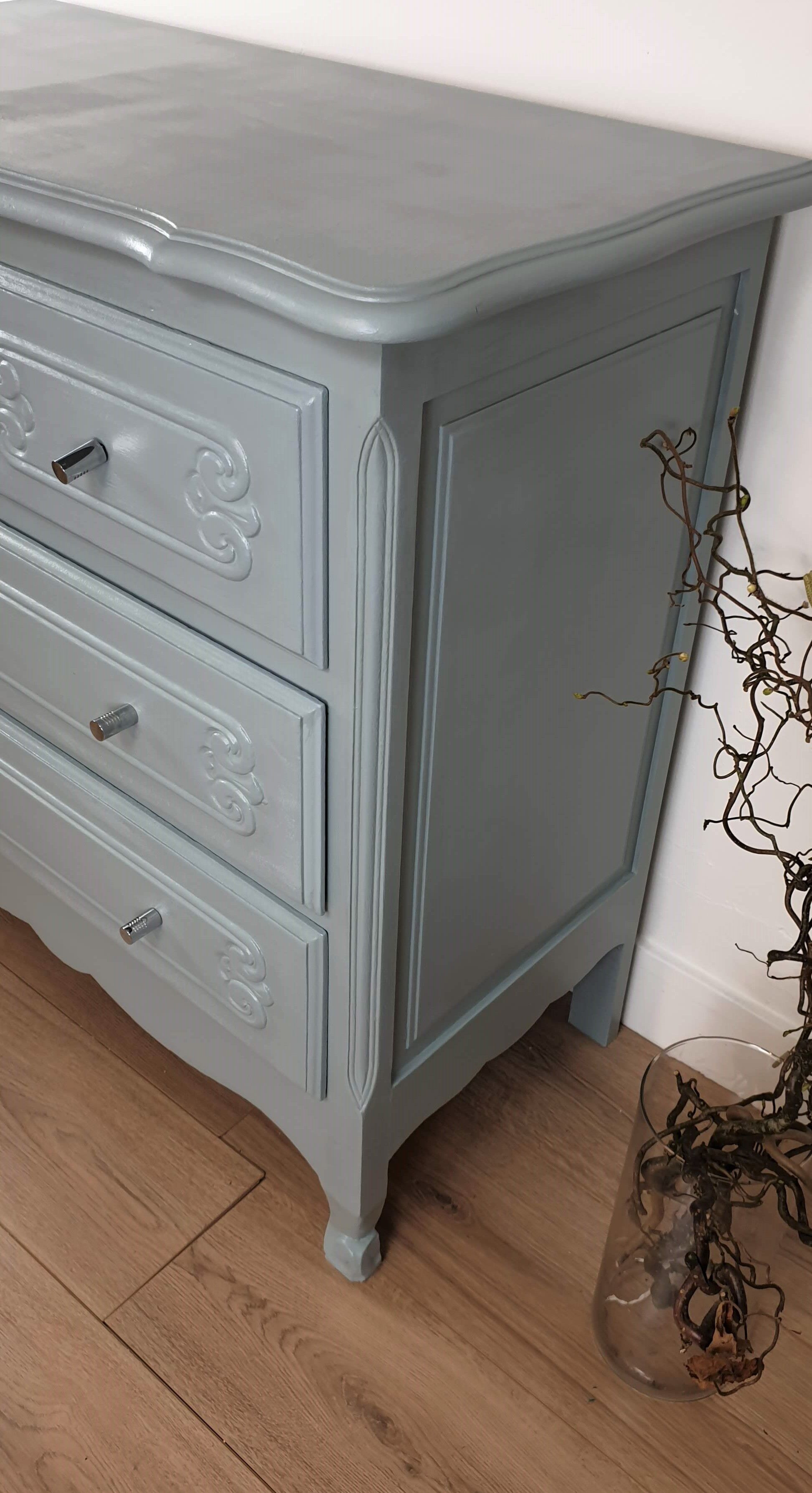 Commode bleue provence