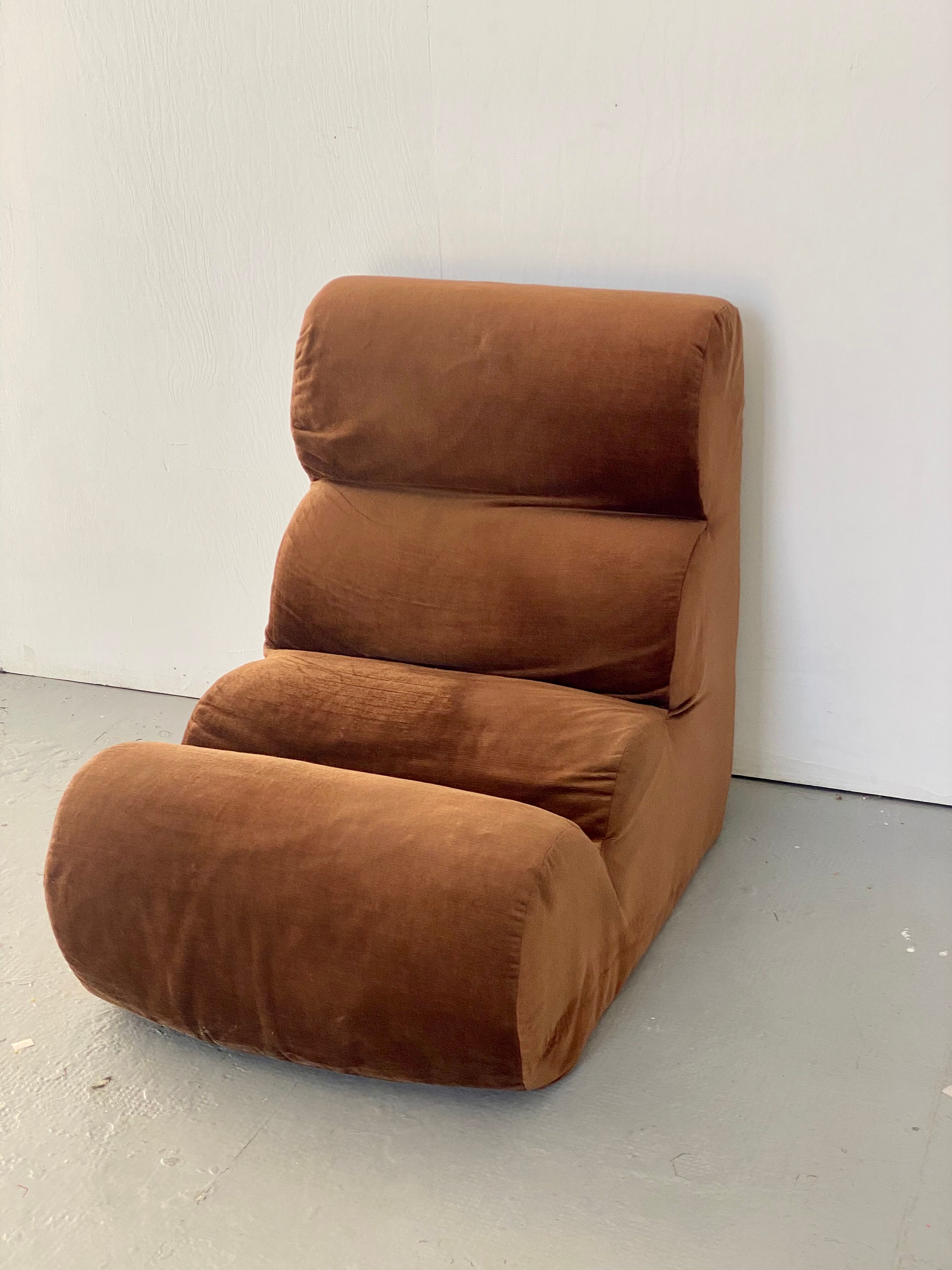 Chauffeuse années 70 pêche