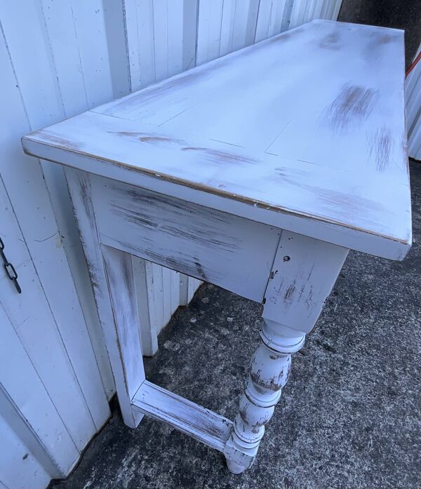 Console en bois fruitier patiné, XIXe siècle
