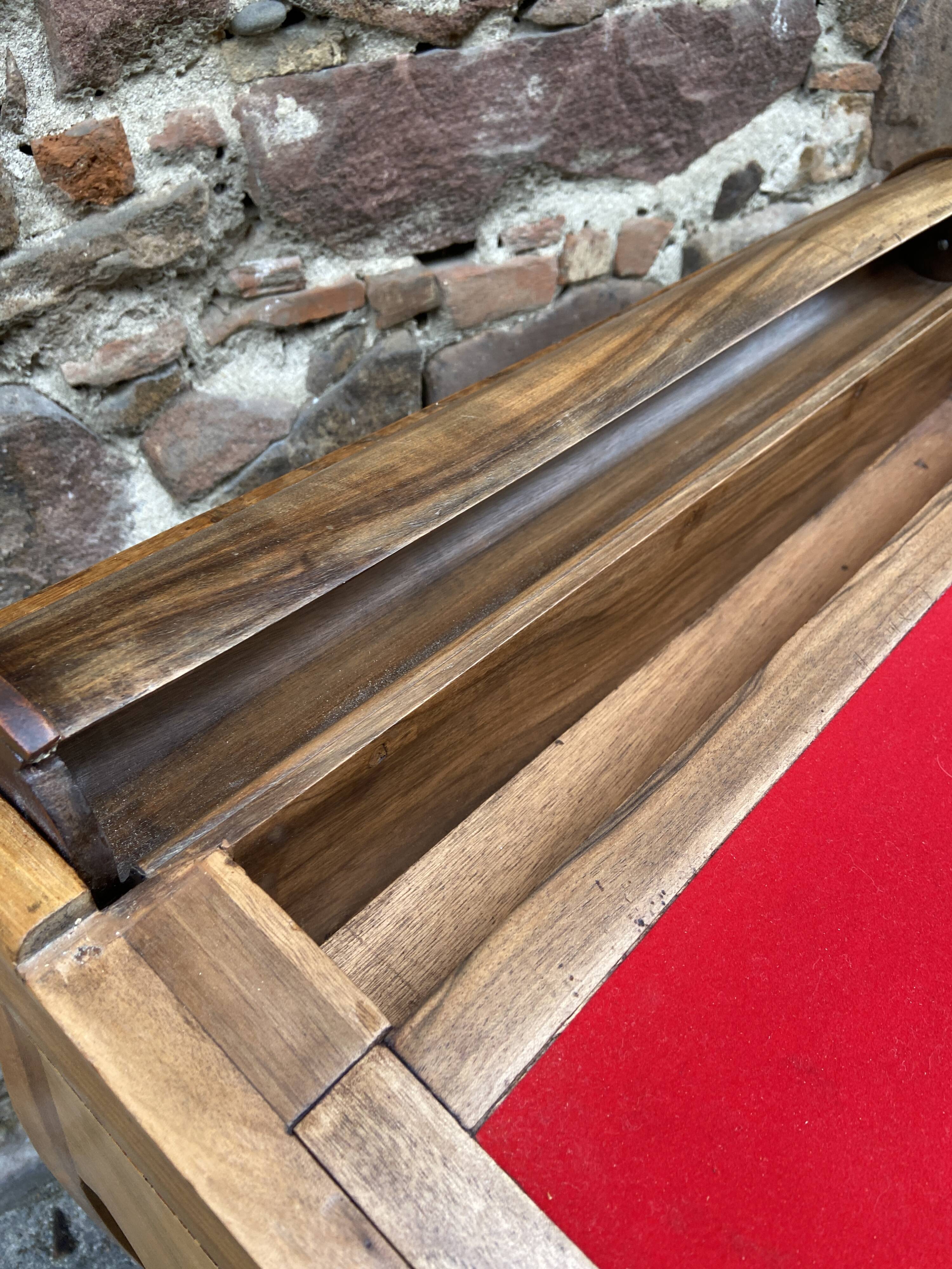 Bonheur du jour walnut 1920s writing desk system writing desk