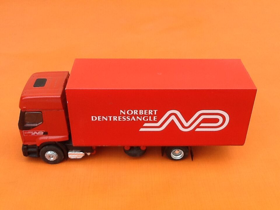 Semi-trailer truck Renault Norbert Dentressangle Eligor LBS Made in France
