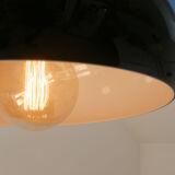 Black Glass Pendant Lamp