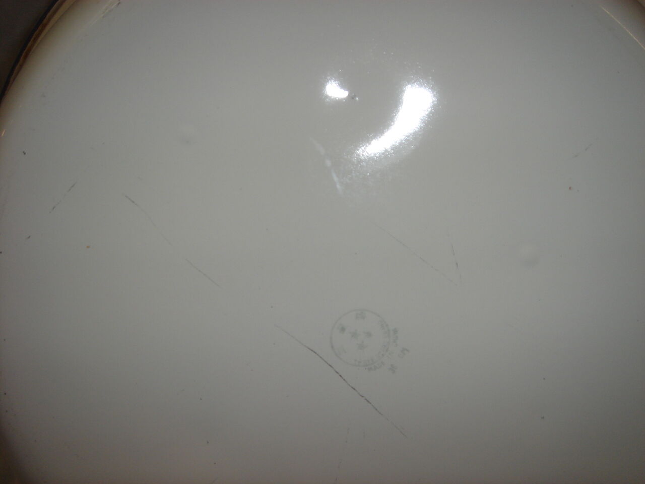 Enamelled sheet metal basin