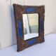Lead mirror by Irena Jaworska, 1960s-70s
