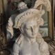 Bust of a woman with a hat