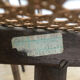 Lot 4 chairs ZPM Radomsko 1960 in canning and wood