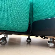 Modular green Orbis sofa ensemble by Luigi Colani for COR, Germany, 1970, set of 8