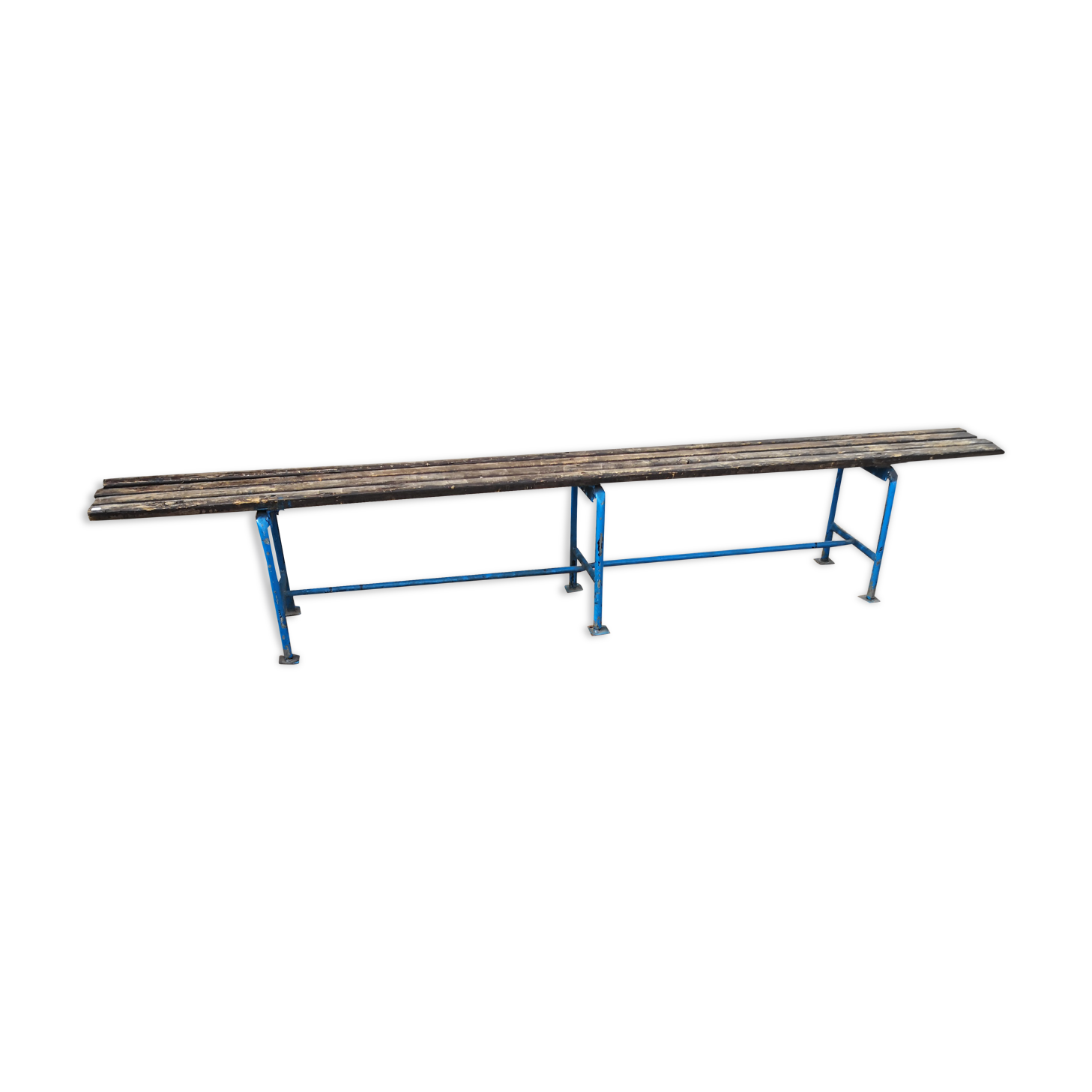 Banc vestiaire école années 70