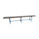 Banc vestiaire école années 70