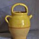 Small jug varnished yellow