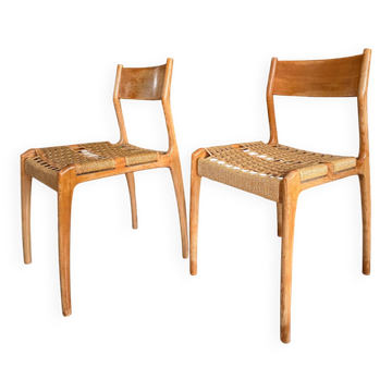 Pair of "Havana" chairs by Gessef – Italian Design, 1960