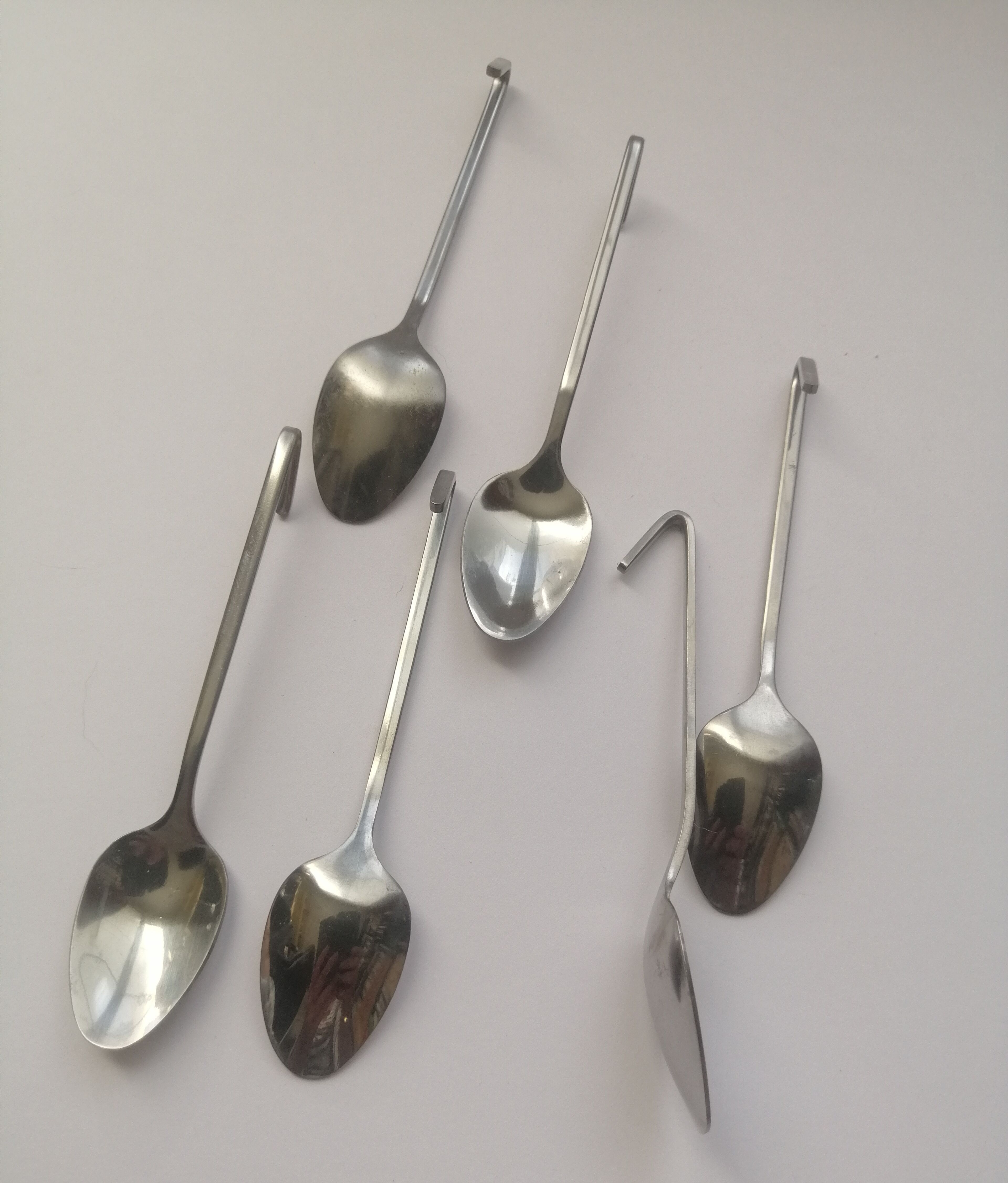 Set of 6 small spoons