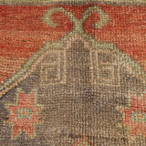5x11 handmade wool oushak rug 344	x151cm