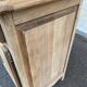 Renovated sideboard in solid oak from the 19th century, 190cm.