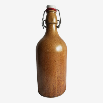 Bottle, stoneware hot water bottle