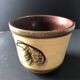 Palm tree vase by Bay Keramik, West Germany
