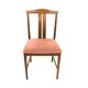 Set of 4 Scandinavian walnut chairs, Sweden, 1960