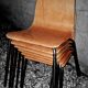 Suite de 6 Chaises Pierre Guariche modèle Papyrus Édition Steiner 1950