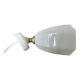 Applique Art Déco en opaline, porcelaine et laiton, années 30