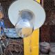 Gooseneck wall lamp