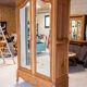 Large antique wardrobe