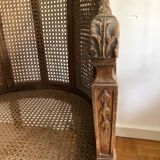 Louis XVI canned armchair