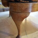 Duo of English armchairs Chippendale style