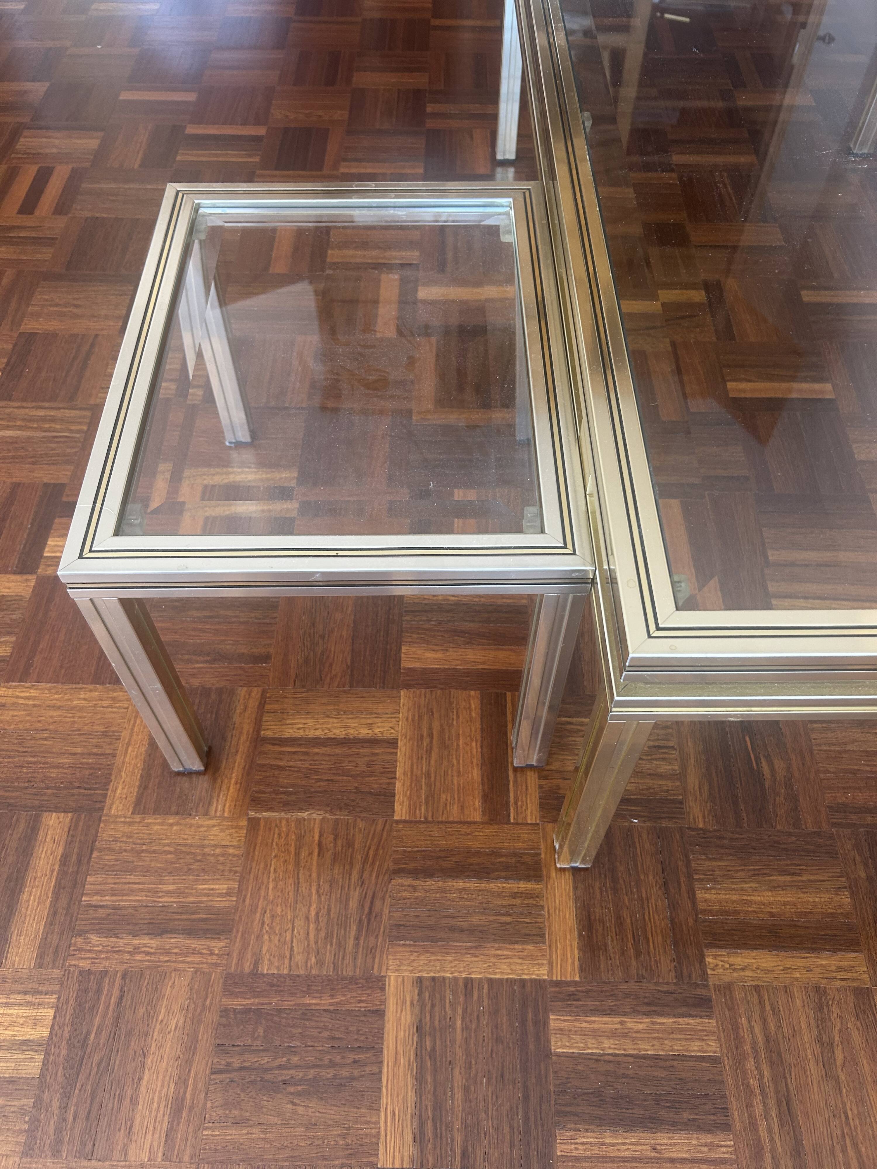 Set of 2 Pierre Vandel tables