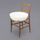 Round mirror by Gino Colombini for Kartell, 1960s