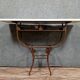 Art Deco period wrought iron console circa 1920