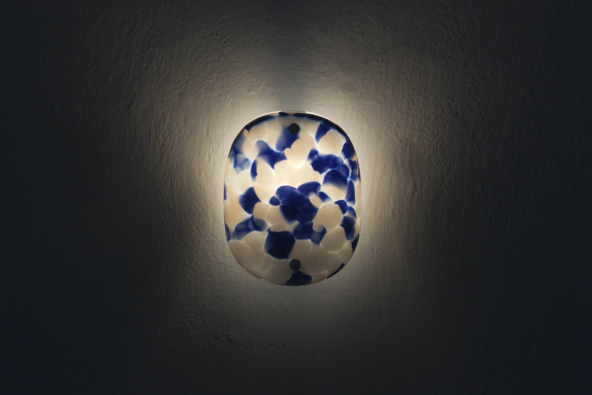 Lampe murale en verre scandinave d'El Light