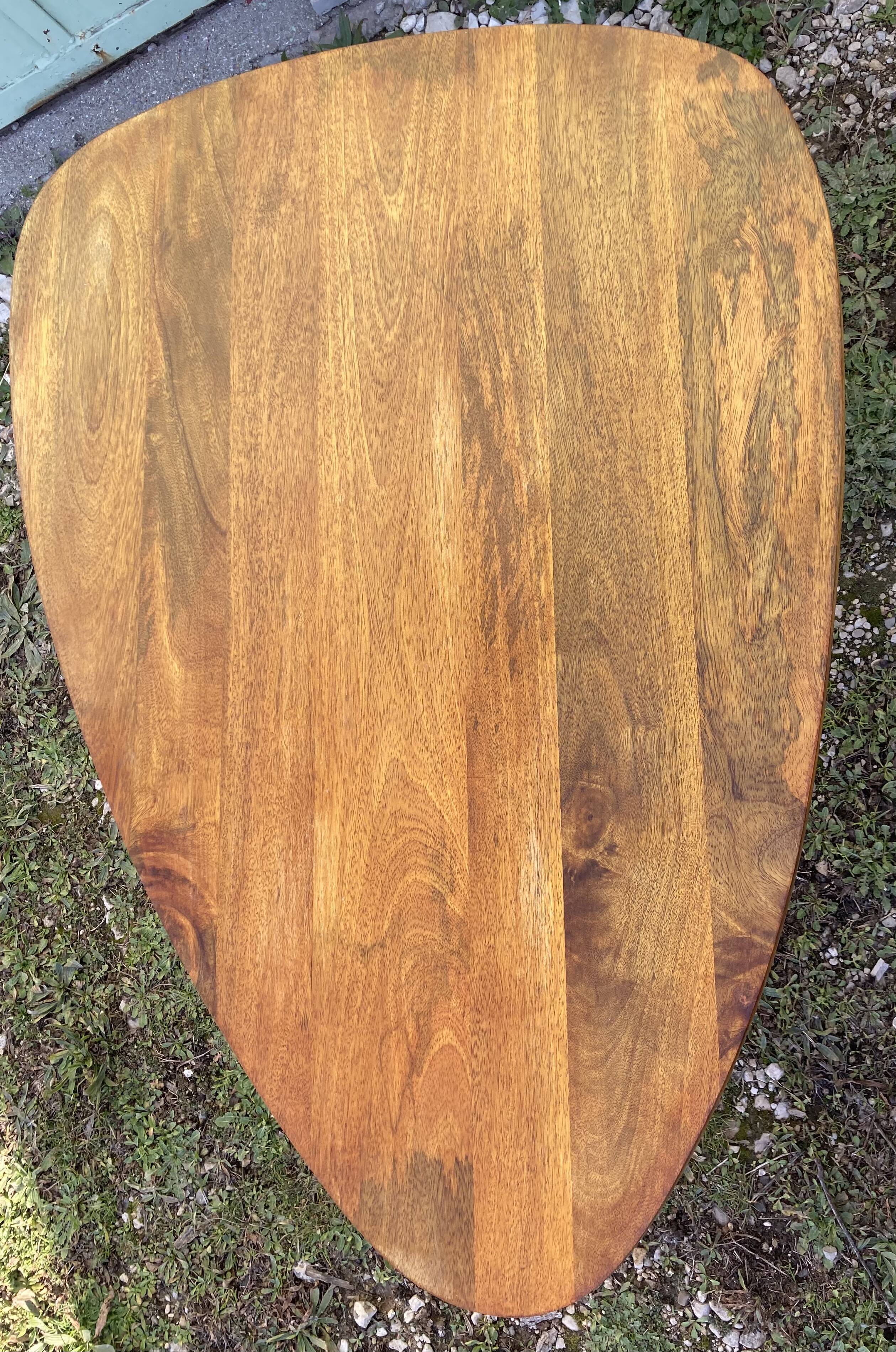 Vintage tripod coffee table