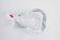 Empty crystal pear pocket ashtray