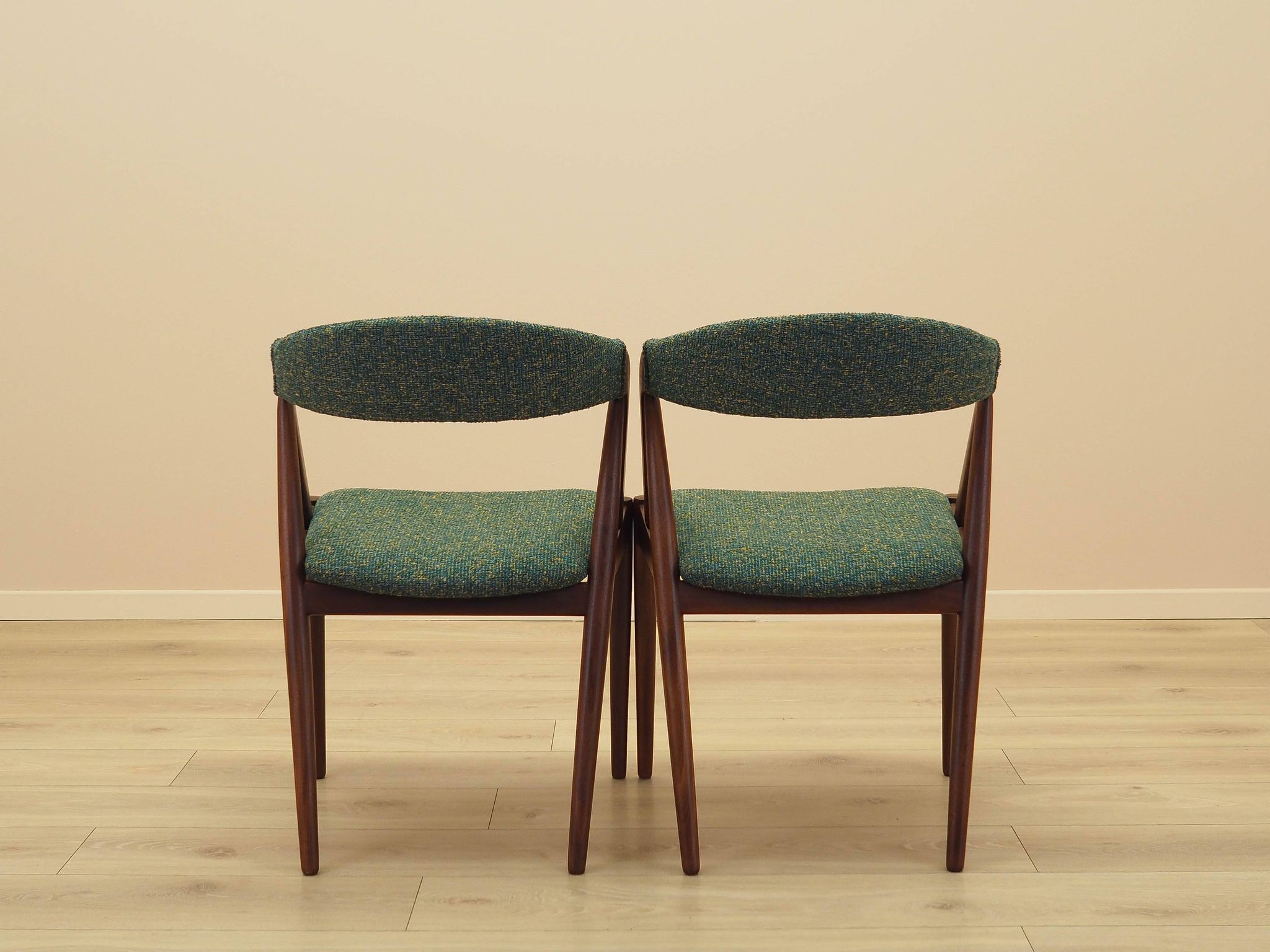 Set of two teak chairs, Danish design, 1970s, designer: Kai Kristiansen