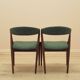 Set of two teak chairs, Danish design, 1970s, designer: Kai Kristiansen