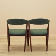 Set of two teak chairs, Danish design, 1970s, designer: Kai Kristiansen